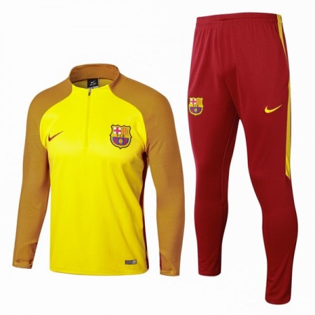 FC Barcelona Sweatshirts Anzüge 2017-18 Gelb Orange